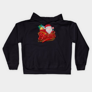 Believe in Santa Kids Hoodie